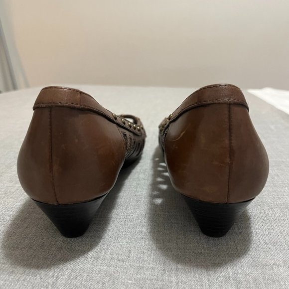 Rinaldi Open toe Women's Low Wedge Size 8.5 - Picture 2 of 7